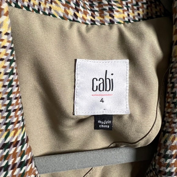 CABI Womens Pastime Blazer Plaid Suit Jacket Career Business - Picture 5 of 9